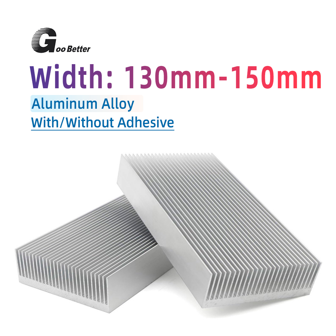 Heatsink - DIY-Kühler, Aluminium-Kühlkörper, Gitterform, Kühler-Kühlkörper-Chip für IC-LED-Leistungstransistor,