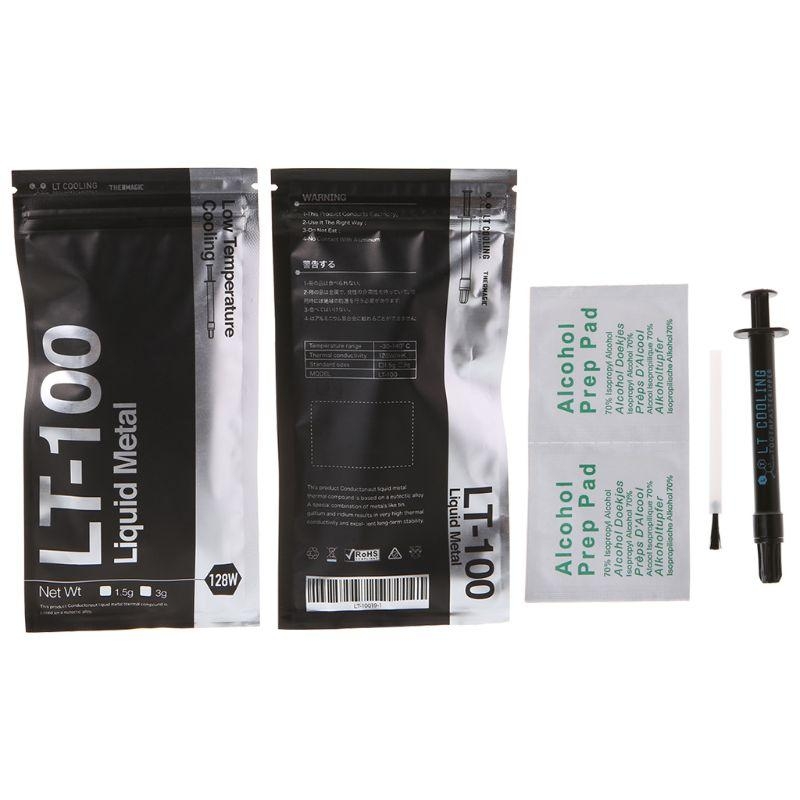 Thermal Paste - LT-100 Flüssigmetall-Wärmeleitpaste für CPU GPU Cooling