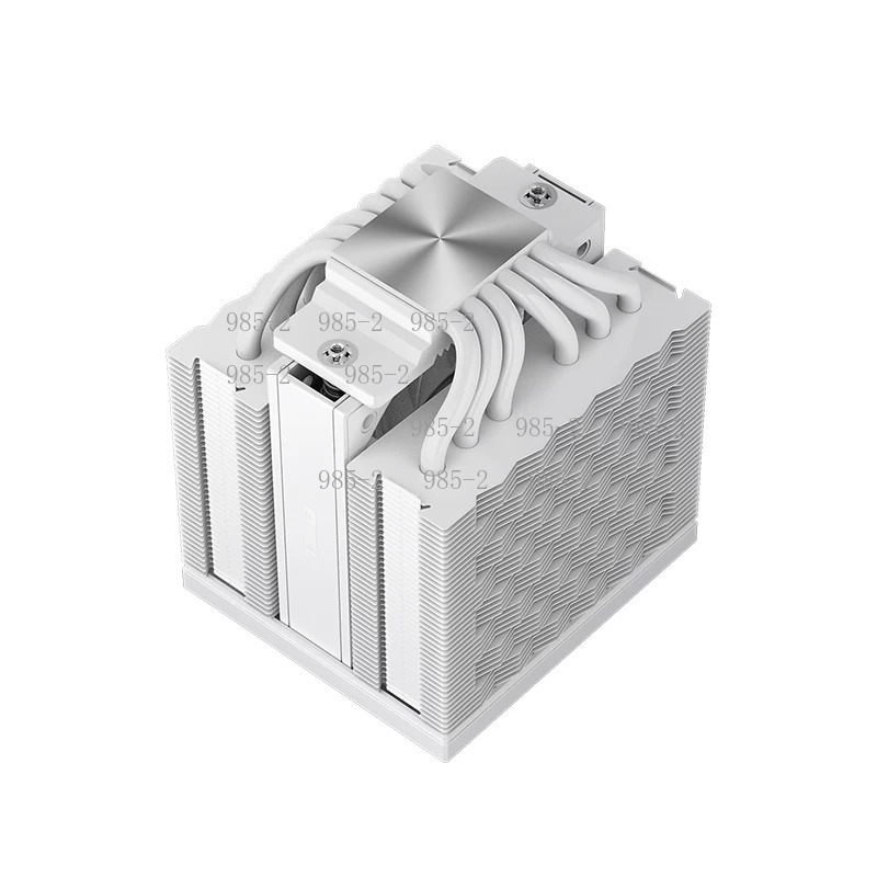 Cpu Fan - 6 Heatpipe-CPU-Kühler, RZ620MX Dual-Tower-Luftkühler, 10cm Doppelkugellager-Lüfter,