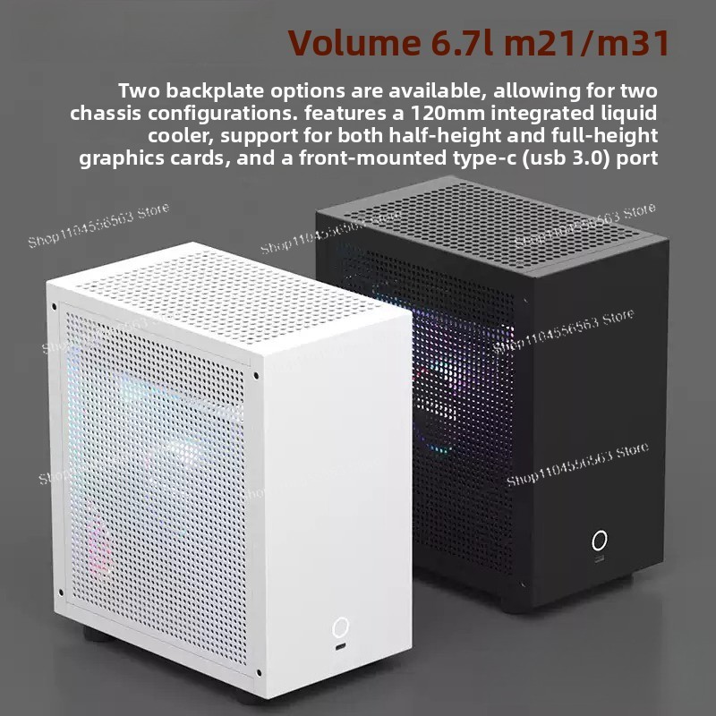 Aio Liquid Cooler - M21 / M31 Mini ITX Computergehäuse,
