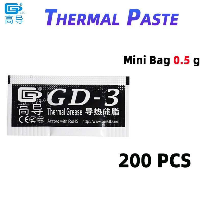 Nettogewicht 0,5 Gramm 200 Stü – Thermal Paste Bewertung und Preis