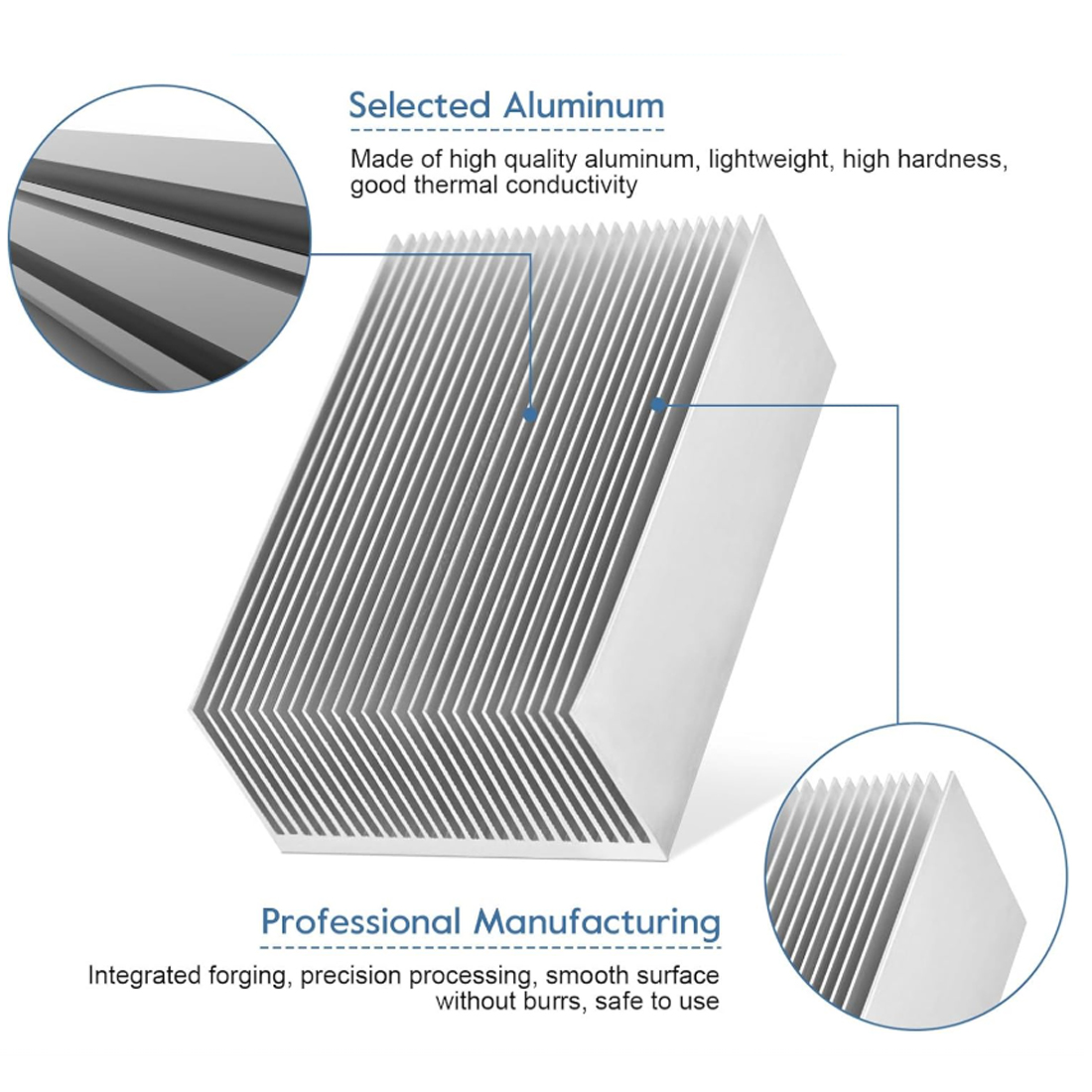 DIY-Kühler, Aluminium-Kühlkörp – Heatsink Bewertung und Preis