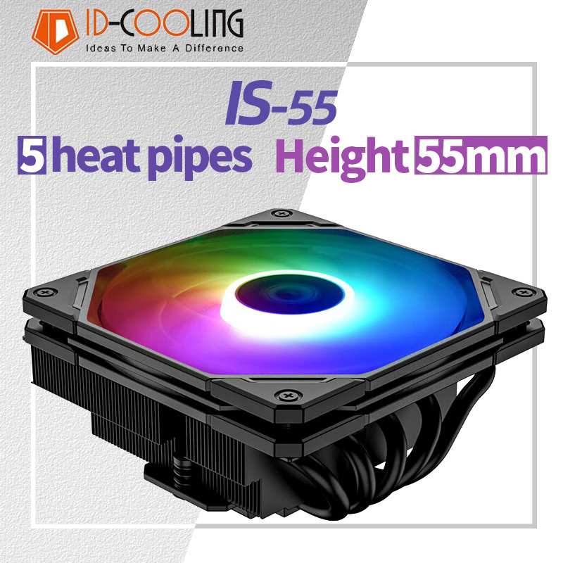 ID-COOLING IS-55 5Heatpipe CPU – Cpu Cooler Bewertung und Preis