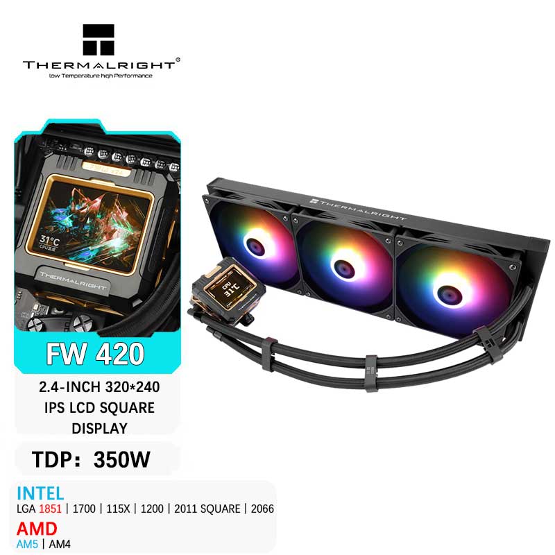 Thermalright FW 420 All-in-One – Aio Liquid Cooler Bewertung und Preis